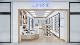 Design, manufacture and installation of stores: JJ Phone shop, Seacon Square, Bangkok.
